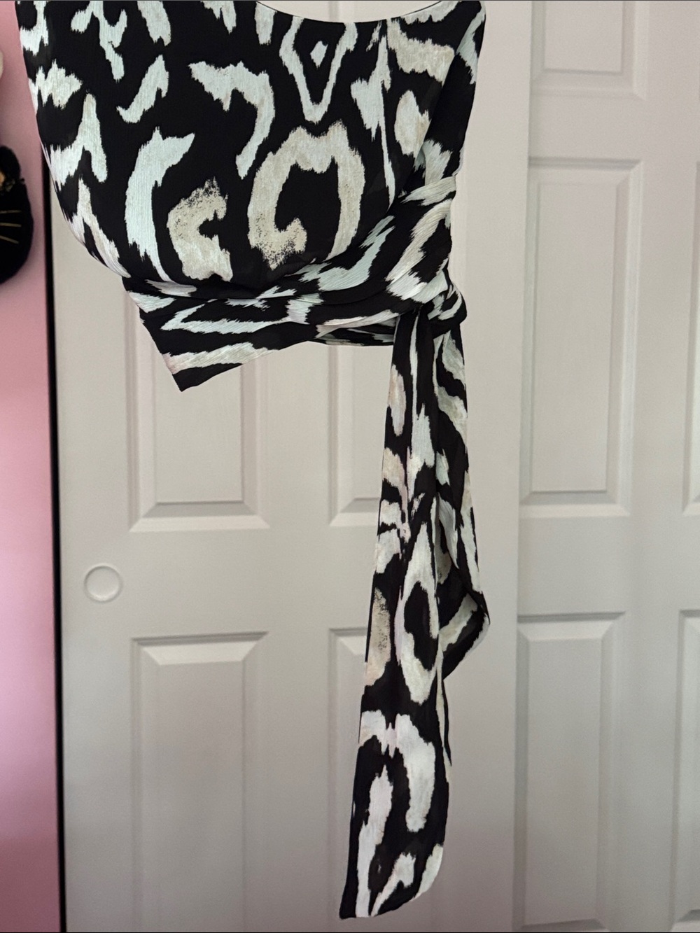 H&M One-Shoulder Printed Top - Picture 5 of 8
